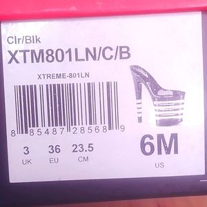 USED 8 inch heels by PleaserUSA.